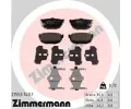 ZIMMERMANN Sada brzdovch destiek kotouov brzdy ‐ ZIM 21553.140.1