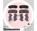 ZIMMERMANN Sada brzdovch destiek - kotouov brzda ‐ ZIM 21706.155.1