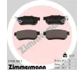ZIMMERMANN Sada brzdovch destiek - kotouov brzda ‐ ZIM 21738.130.1