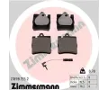 Sada brzdovch destiek ZIMMERMANN ‐ ZIM 21898.155.2