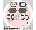 ZIMMERMANN Sada brzdovch destiek ‐ ZIM 22039.180.2
