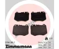 ZIMMERMANN Sada brzdovch destiek ‐ ZIM 22061.185.1