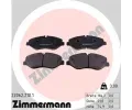 ZIMMERMANN Sada brzdovch destiek ‐ ZIM 22062.210.1