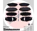 ZIMMERMANN Sada brzdovch destiek ‐ ZIM 22076.190.1