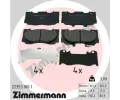 Sada brzdovch destiek ZIMMERMANN ‐ ZIM 22353.180.1