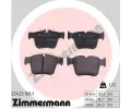 ZIMMERMANN Sada brzdovch destiek ‐ ZIM 22423.160.1