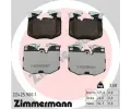 ZIMMERMANN Sada brzdovch destiek rd:z ‐ ZIM 22425.900.1