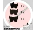 ZIMMERMANN Sada brzdovch destiek ‐ ZIM 22491.165.2