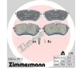 Sada brzdovch destiek ZIMMERMANN ‐ ZIM 22644.190.2