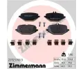ZIMMERMANN Sada brzdovch destiek ‐ ZIM 22723.190.3
