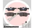 ZIMMERMANN Sada brzdovch destiek ‐ ZIM 22748.165.1