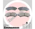 ZIMMERMANN Sada brzdovch destiek ‐ ZIM 22791.205.1