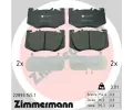 Sada brzdových destiček ZIMMERMANN ‐ ZIM 22893.165.1  Sada brzdových destiček ZIMMERMANN ‐ ZIM 22893.165.1