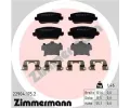 ZIMMERMANN Sada brzdovch destiek ‐ ZIM 22904.175.2