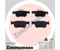 ZIMMERMANN Sada brzdovch destiek ‐ ZIM 22917.150.1