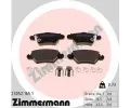 ZIMMERMANN Sada brzdovch destiek - kotouov brzda ‐ ZIM 23052.165.1
