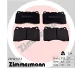 Sada brzdovch destiek ZIMMERMANN ‐ ZIM 23092.155.1