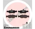 ZIMMERMANN Sada brzdovch destiek - kotouov brzda ‐ ZIM 23101.175.1