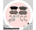 Sada brzdovch destiek ZIMMERMANN ‐ ZIM 23144.195.1