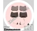 Sada brzdovch destiek ZIMMERMANN ‐ ZIM 23157.160.2