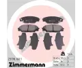 ZIMMERMANN Sada brzdovch destiek - kotouov brzda ‐ ZIM 23178.160.1