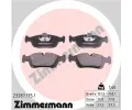 ZIMMERMANN Sada brzdovch destiek - kotouov brzda ‐ ZIM 23287.175.1