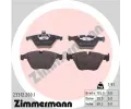 ZIMMERMANN Sada brzdovch destiek - kotouov brzda ‐ ZIM 23312.200.1