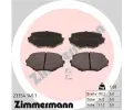 ZIMMERMANN Sada brzdovch destiek - kotouov brzda ‐ ZIM 23354.140.1