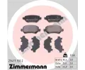 Sada brzdovch destiek ZIMMERMANN ‐ ZIM 23417.150.2