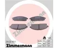 ZIMMERMANN Sada brzdovch destiek - kotouov brzda ‐ ZIM 23422.165.1