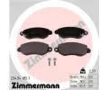 Sada brzdovch destiek ZIMMERMANN ‐ ZIM 23434.185.1