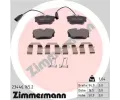 Sada brzdovch destiek ZIMMERMANN ‐ ZIM 23446.165.2