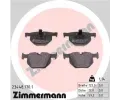 ZIMMERMANN Sada brzdovch destiek - kotouov brzda ‐ ZIM 23448.170.1