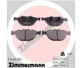 Sada brzdovch destiek ZIMMERMANN ‐ ZIM 23448.210.1