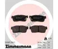 ZIMMERMANN Sada brzdovch destiek ‐ ZIM 23507.150.1