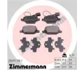 Sada brzdovch destiek ZIMMERMANN ‐ ZIM 23517.170.1
