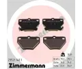 ZIMMERMANN Sada brzdových destiček - kotoučová brzda ‐ ZIM 23521.140.1  ZIMMERMANN Sada brzdových destiček - kotoučová brzda ‐ ZIM 23521.140.1