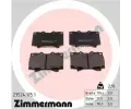 ZIMMERMANN Sada brzdovch destiek - kotouov brzda ‐ ZIM 23524.175.1