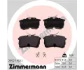 ZIMMERMANN Sada brzdovch destiek - kotouov brzda ‐ ZIM 23527.150.1