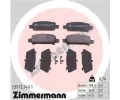 ZIMMERMANN Sada brzdových destiček - kotoučová brzda ‐ ZIM 23572.140.1  ZIMMERMANN Sada brzdových destiček - kotoučová brzda ‐ ZIM 23572.140.1