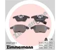 ZIMMERMANN Sada brzdovch destiek - kotouov brzda ‐ ZIM 23587.200.1