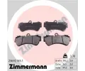 ZIMMERMANN Sada brzdovch destiek - kotouov brzda ‐ ZIM 23692.165.1