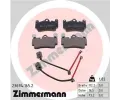 ZIMMERMANN Sada brzdovch destiek kotouov brzdy ‐ ZIM 23694.165.2