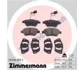 ZIMMERMANN Sada brzdovch destiek - kotouov brzda ‐ ZIM 23706.180.2
