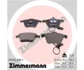 ZIMMERMANN Sada brzdovch destiek - kotouov brzda ‐ ZIM 23762.200.1