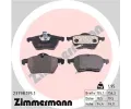 ZIMMERMANN Sada brzdovch destiek - kotouov brzda ‐ ZIM 23798.195.1