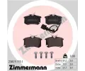 ZIMMERMANN Sada brzdovch destiek - kotouov brzda ‐ ZIM 23829.170.1