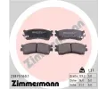 ZIMMERMANN Sada brzdovch destiek - kotouov brzda ‐ ZIM 23873.160.1
