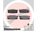 ZIMMERMANN Sada brzdovch destiek - kotouov brzda ‐ ZIM 23876.130.1