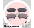 ZIMMERMANN Sada brzdovch destiek - kotouov brzda ‐ ZIM 23882.175.1